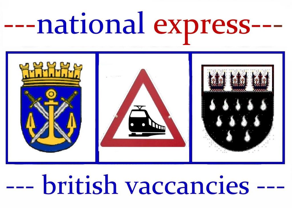 Werbung für Bahngesellschaft